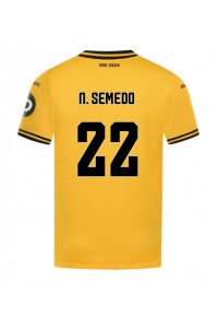 Fotbalové Dres Wolves Nelson Semedo #22 Domácí Oblečení 2024-25 Krátký Rukáv